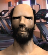 Mixed Martial Arts Fighter - Grey Beard
